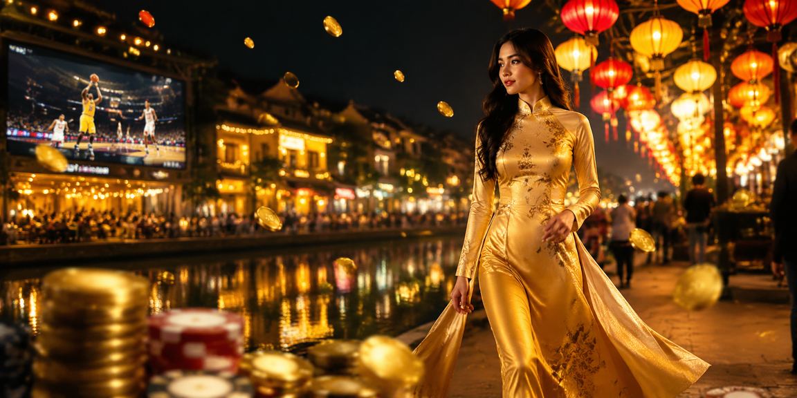 Bảng odds thể thao và thông tin tài khoản được trình bày trên giao diện tối